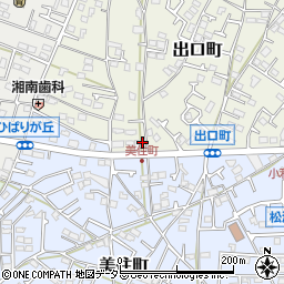 日本キリスト教団茅ヶ崎平和教会礼拝堂周辺の地図