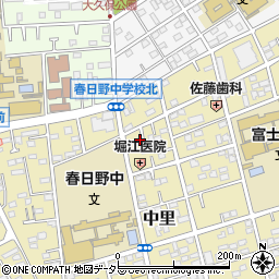 神奈川県平塚市中里21-18周辺の地図