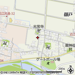 滋賀県米原市新庄500周辺の地図