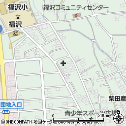 福沢第二学童保育所周辺の地図