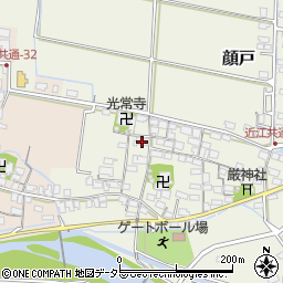 滋賀県米原市新庄477周辺の地図