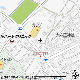 千葉県富津市大堀891周辺の地図