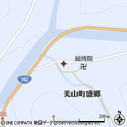 京都府南丹市美山町盛郷柳本周辺の地図