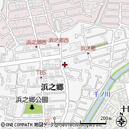 神奈川県茅ヶ崎市浜之郷1161-4周辺の地図