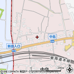 神奈川県茅ヶ崎市中島148周辺の地図