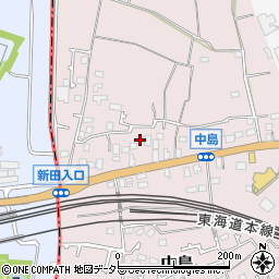 神奈川県茅ヶ崎市中島145周辺の地図