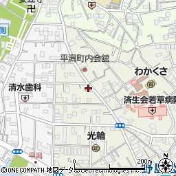 前田クリーニング本店周辺の地図