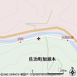 鳥取県鳥取市佐治町加瀬木1172周辺の地図