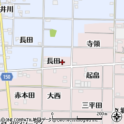 愛知県一宮市富塚（長田）周辺の地図