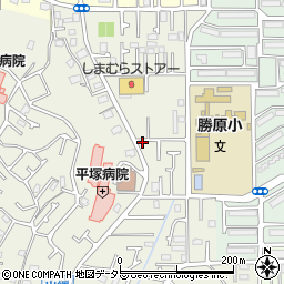 神奈川県平塚市出縄84-3周辺の地図