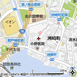 ニッコーホテル金沢八景周辺の地図