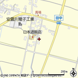 滋賀県高島市安曇川町田中2216周辺の地図