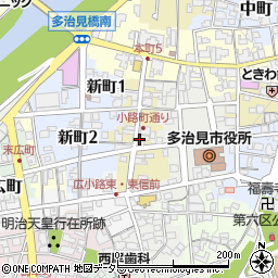 岐阜県多治見市小路町41-1周辺の地図