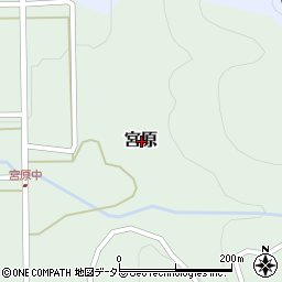 〒689-4206 鳥取県西伯郡伯耆町宮原の地図