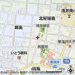愛知県一宮市浅井町東浅井戌亥244周辺の地図