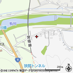 京都府福知山市上天津1380-1周辺の地図