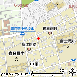 神奈川県平塚市中里18-12周辺の地図