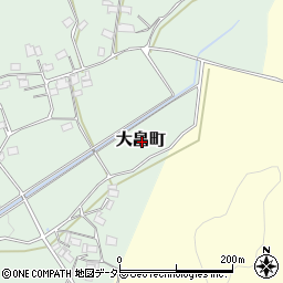 京都府綾部市大畠町周辺の地図