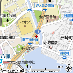 ニッポンレンタカー金沢八景駅前営業所周辺の地図