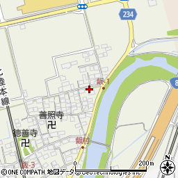 滋賀県米原市飯635周辺の地図