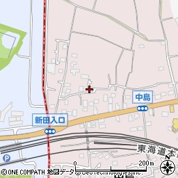神奈川県茅ヶ崎市中島161-1周辺の地図
