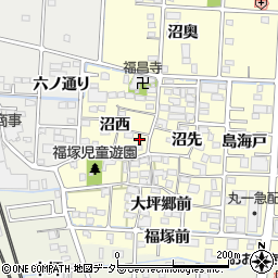 愛知県一宮市木曽川町門間沼西2147-1周辺の地図