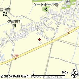 滋賀県高島市安曇川町田中3566周辺の地図