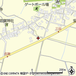 滋賀県高島市安曇川町田中3365周辺の地図