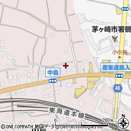神奈川県茅ヶ崎市中島238周辺の地図