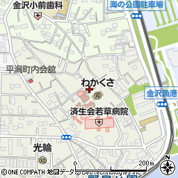 済生会金沢若草園周辺の地図