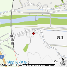 京都府福知山市波江14周辺の地図