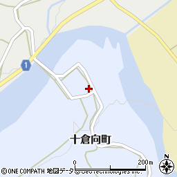 京都府綾部市十倉向町仲村30-1周辺の地図