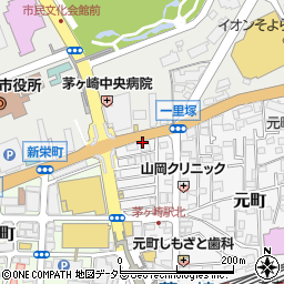 中南信用金庫茅ヶ崎支店周辺の地図
