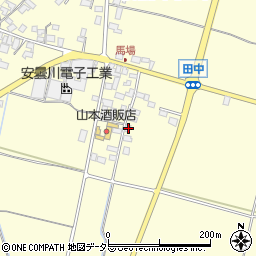 滋賀県高島市安曇川町田中2215周辺の地図