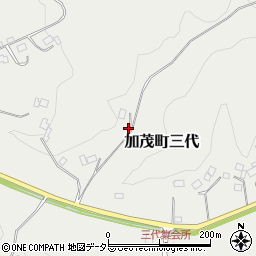 島根県雲南市加茂町三代956-3周辺の地図