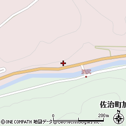 鳥取県鳥取市佐治町高山766周辺の地図
