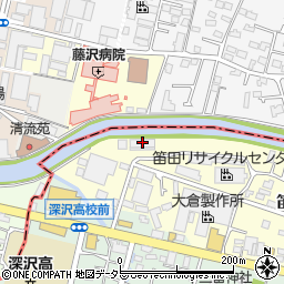 笛田エコステーション周辺の地図