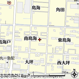 愛知県一宮市木曽川町門間南島海47周辺の地図