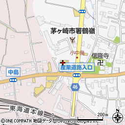 バイク館茅ヶ崎店周辺の地図