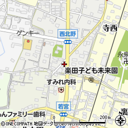 愛知県犬山市西北野94-3周辺の地図