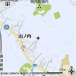 神奈川県鎌倉市山ノ内周辺の地図