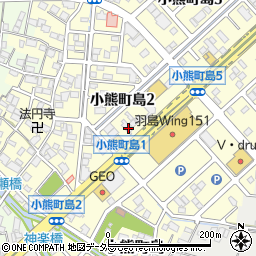 十六銀行北羽島支店 ＡＴＭ周辺の地図