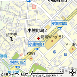 十六銀行北羽島支店周辺の地図