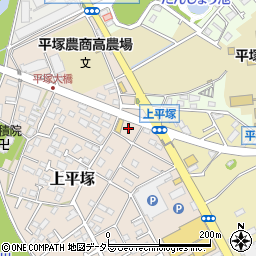 神奈川県平塚市上平塚3周辺の地図