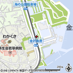 金沢警察署洲崎交番周辺の地図