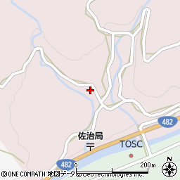 鳥取県鳥取市佐治町高山229周辺の地図