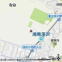 西鎌倉テニスクラブ周辺の地図