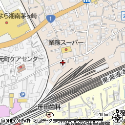訪問介護かえで 茅ヶ崎サービスセンター周辺の地図