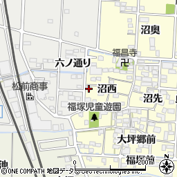 愛知県一宮市木曽川町門間沼奥44周辺の地図