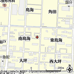 愛知県一宮市木曽川町門間南島海54周辺の地図